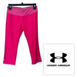 Under Armour Women S Hot Capri Leggings Heatgear Fitted gym yoga Running Active